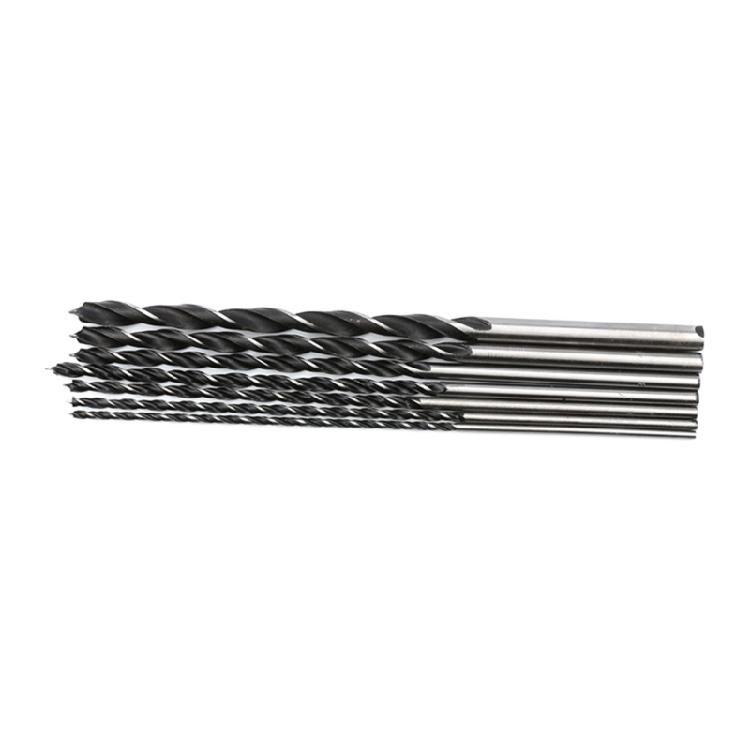 7Piece Professional Wood Bit Set 300mm Extended Length Carbon Steel Drill Bit For Deep Penetration In Lumber Beams