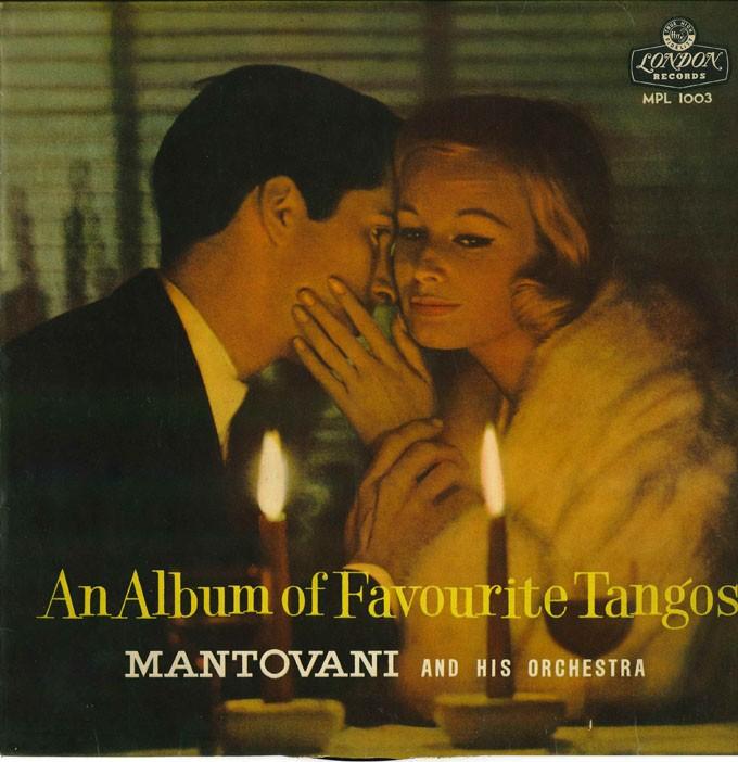 10inch Record MANTOVANI - An Album Of Favourite Tangos  Tango MPL1003 LONDON Japan Classical Used