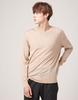 AYIHOLIC CASHMERE Semi-Over Wool Round Men'S Knit