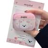 Pink Flower Puppy AirPods 1/1/1/1/1 Apple Earphone Case Pro/Pro1 Bluetooth Earphone Case