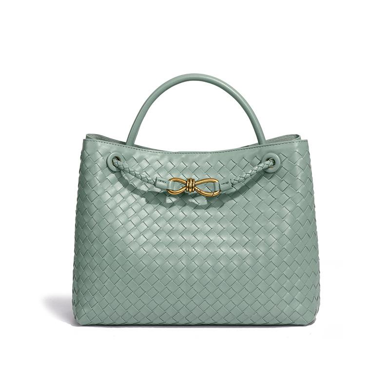 Retro Large-capacity Bag Women's Handwoven Bag Commuter Versatile Handbag Fashion Casual Shoulder Messenger Bag