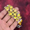Yellow Triplet Opal, Citrine Bracelet, 925 Solid Sterling Silver Gemstone Jewelry, Handmade Bracelet, For Memorial Day