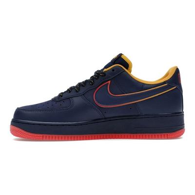 Mens Air Force 1 Low Retro Pack Unisex Sneakers Blue Midnight-Navy Blue-Void HV5752-410