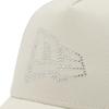 [New Era] New Era Kids Mesh Cap Youth 9FORTY A-Frame Trucker 14666047 NER33K1806 Ivory Rhinestone Flag Logo ONSPOTZ Exclusive Girls Kids Hat 9FORTY