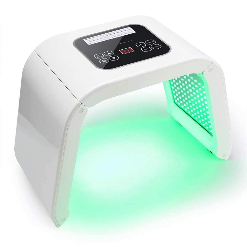 PDT 4Colors LED Light Photodynamic Facial Skin Care Rejuvenation Photon Therapy Machine US Plug 100-