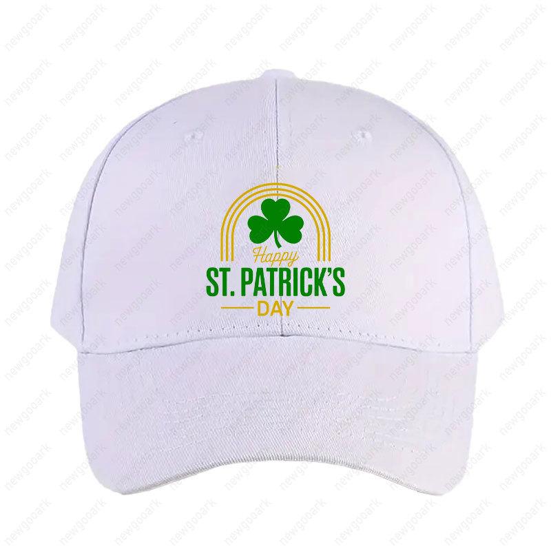 Irish Happy St. Patrick's Day Adult Cap Summer Women Unisex Peaked Hat Fashion Casual Adjustable Printed Baseball Caps Trucker Cap