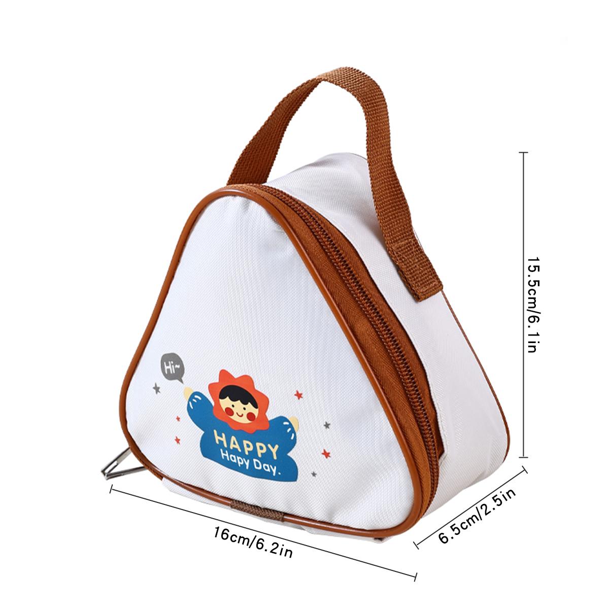 

Cute Capybara Mini Oxford Insulated Lunch Bag Kid Student Portable Bento Box Storage Bag Waterproof Food Thermal Bag Cooler Bag