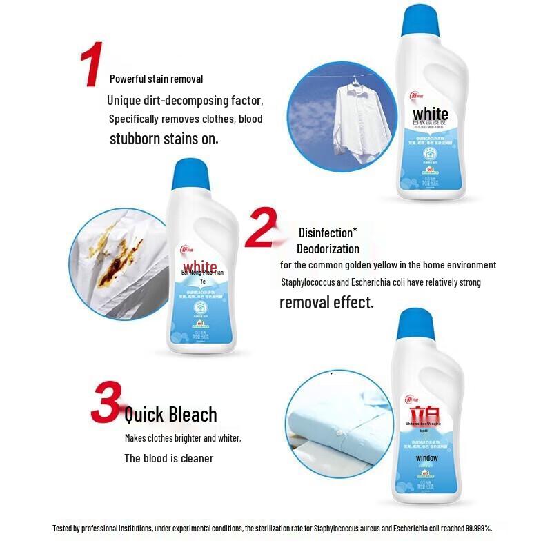 Libai White Clothes Bleach & Stain Remover