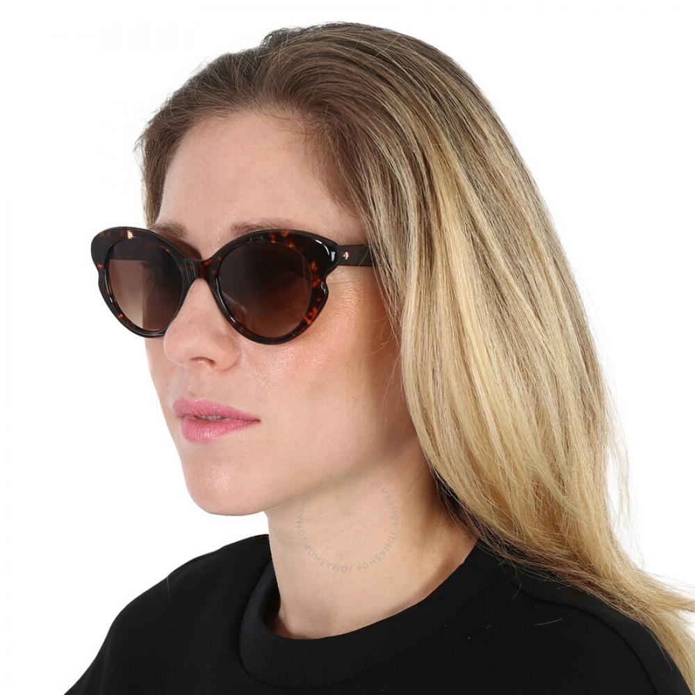 Kate Spade Brown Gradient Cat Eye LadieS SunGlaSSeS Elina G S 0086 Ha 53