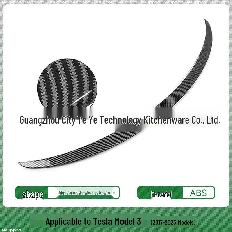 Compatible Rear Spoiler for Tesla Model Y/3 P Version