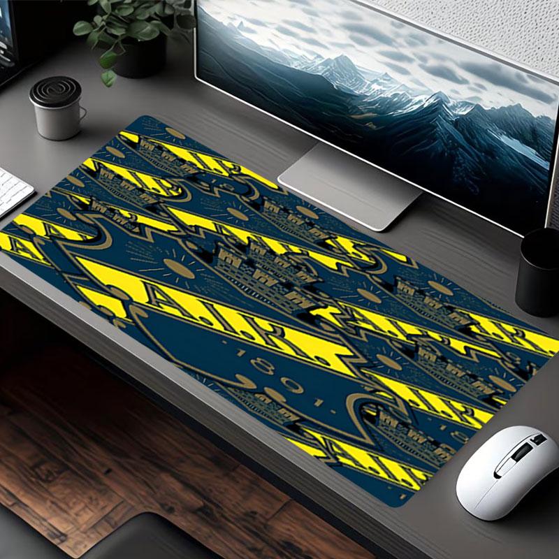 AIK Fotboll Print Mouse Pad, for Keyboard Pad Laptop PC Mat for Office Home Use, Desk Decor, Perfect Birthday Gift for Gamers
