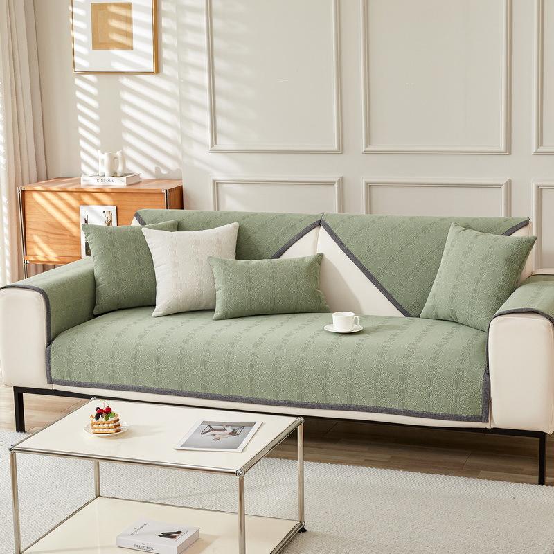 New Sofa Cushion High-End Light Luxury Four-Season Universal Seat Cushion Full Cover Sofa Cover Armrest Back Towel