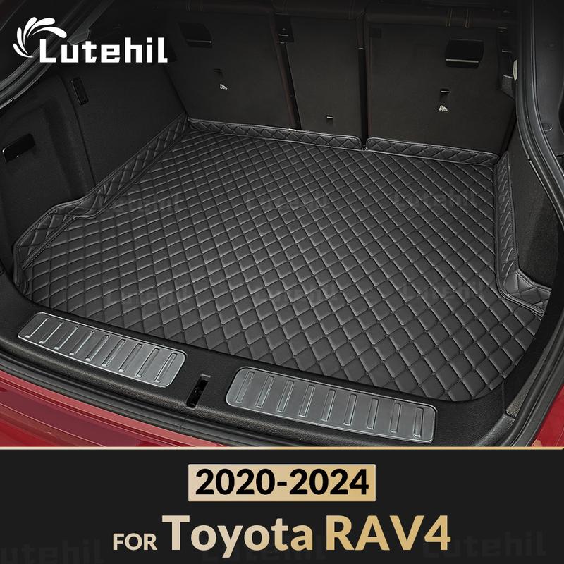 

Коврик в багажник автомобиля Lutehil для Toyota RAV4 2020 2021 2022 2023 2024 Коврики в багажник автомобиля Аксессуары для автомобиля кофейный