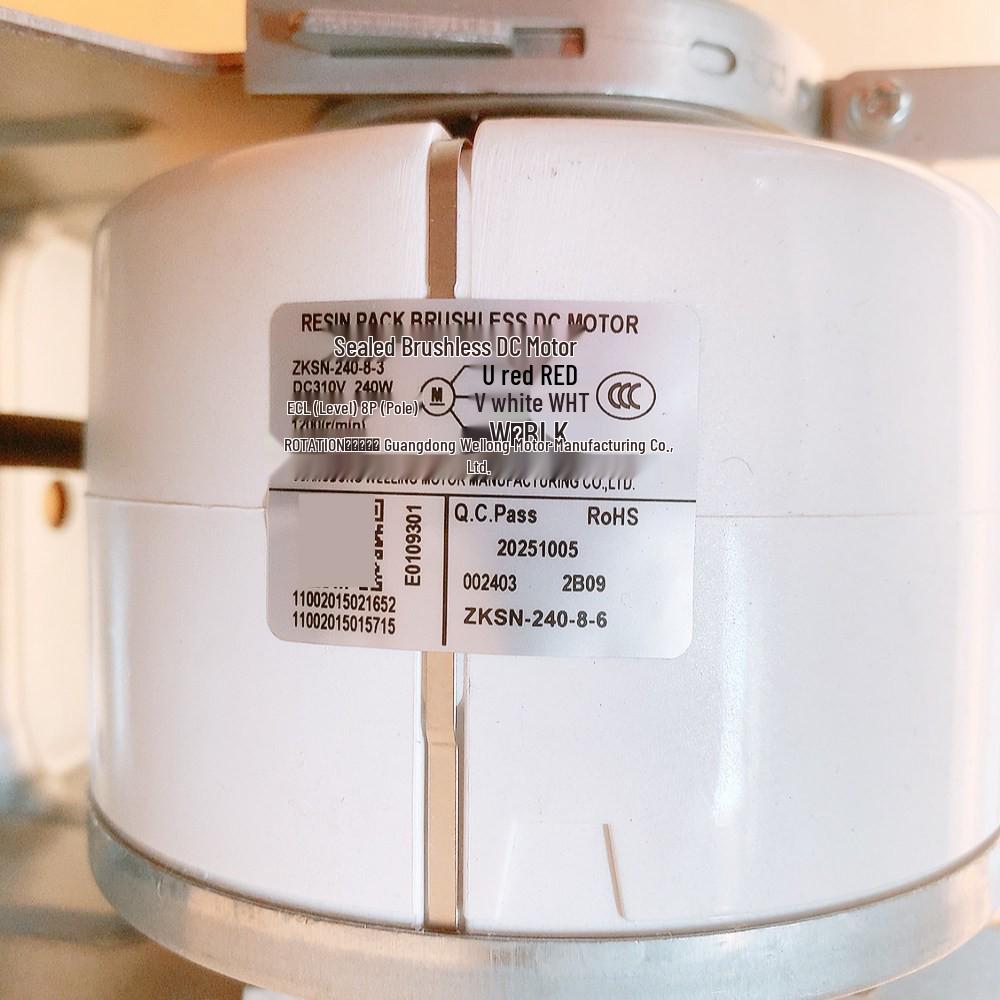 ZKSN-240-8-3: Suitable for Midea Ducted Unit, 3-Wire DC Motor, 240W