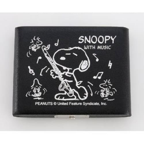 SNOOPY With MUSIC S/N Snoopy Reed Case for Bass Clarinet (5-Pack) Black SBC-05