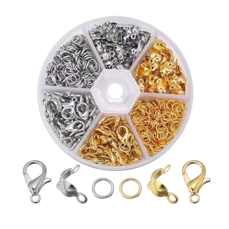 Jewelry Making Set with Pliers Complete Craft Kit for Bracelets and Necklaces Metal Jewellery Accessories for DIY Lover