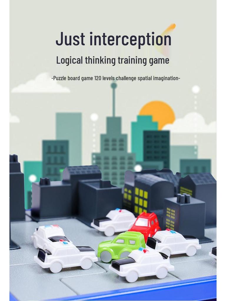 Exciting Police Intercept Game: Catch Thief | Educational Breakout Toy for Kids