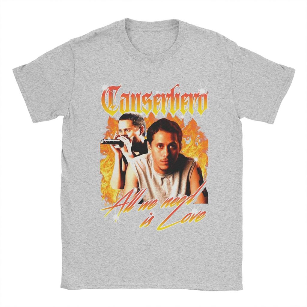 Casual Canserbero T-Shirt Men Crewneck Cotton T Shirts Short Sleeve Tee Shirt Printed Clothing