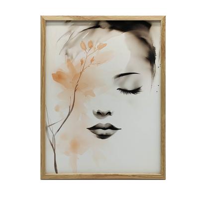Vision of Feminine Beauty Vision of Feminine Beauty, 50X70 Cm, Unframed, Premium Canvas On Stretcher
