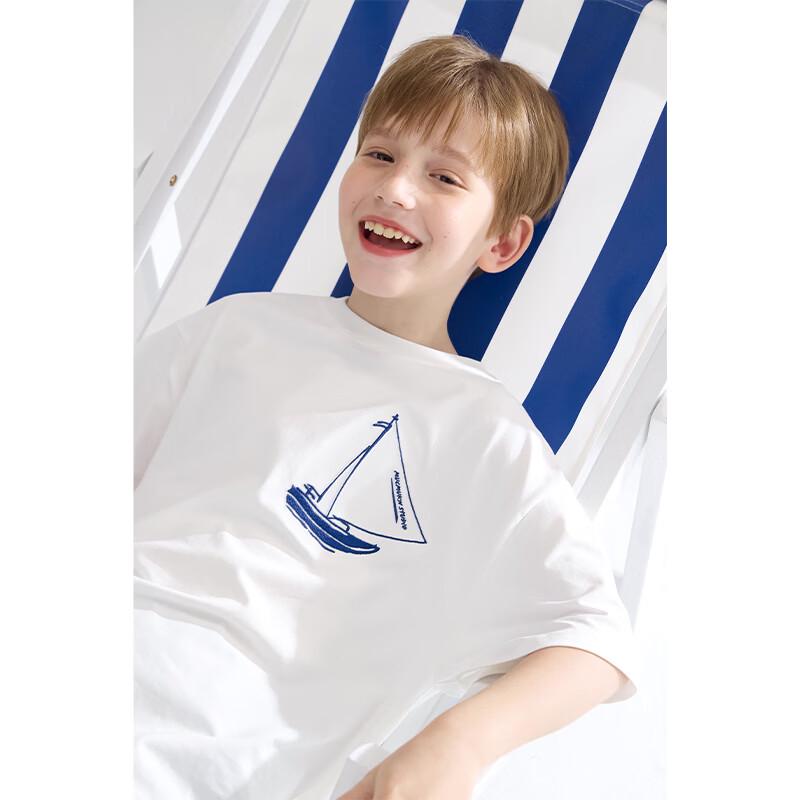 Mucmukn Boys' Nautical Holiday Cooling T-Shirt