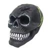 Day of The Dead Skull Statue Tabletop Floral Skull Figurine Halloween Human Skull Model for Home Decoration