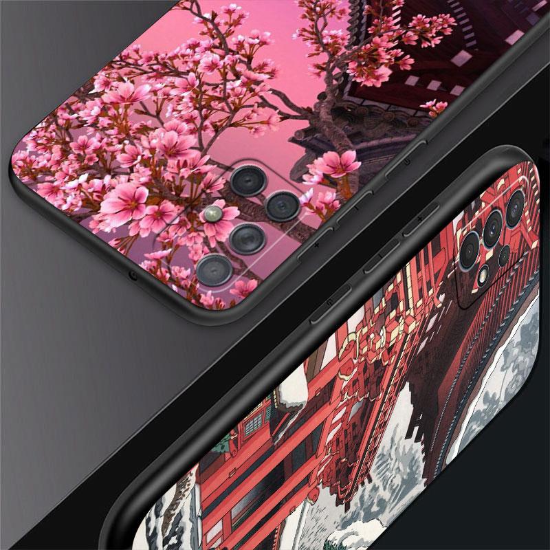 Japan Landscape Temple Phone Case For iPhone Samsung Galaxy Redmi Xiaomi Oppo OnePlus Note S A 7 8 9 10 11 12 13 14 20 21 22 23 53 54 Pro Max Ultra