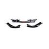 Universal Rear Diffuser with Lights for 2019-2020 Honda Civic (Three-Piece Kit)