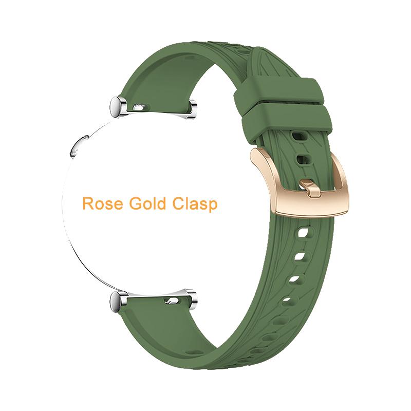 18mm Silicone Strap for Huawei Watch GT4 41mm Sport Replacement Band for Huawei Watch GT5 41mm GT5pro 42mm Bracelet Watchband