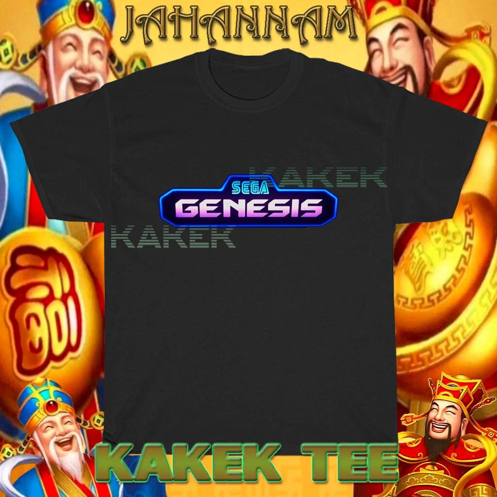 New SEGA Genesis Logo American T shirt Funny Size S to 5XL S