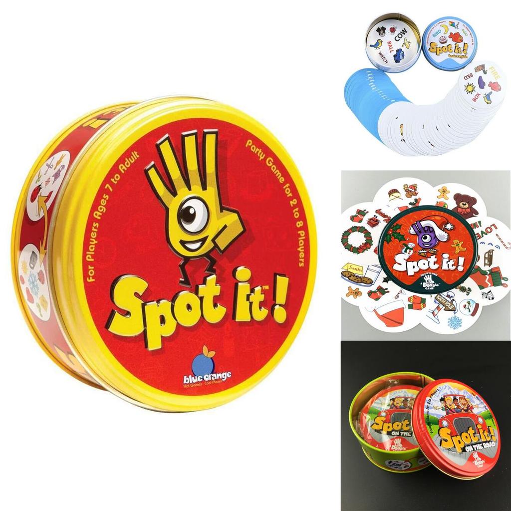 Colorful Dobble Spot It Cards For Kids And Adults Perfect For Parties And Travel