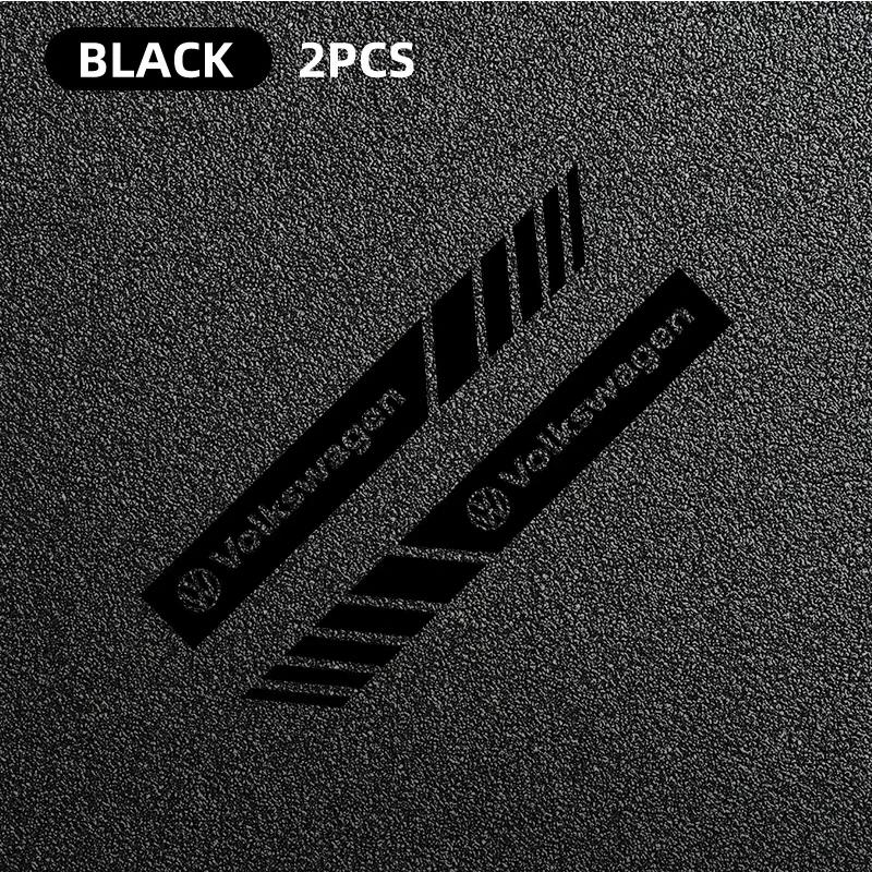 

2026 Hot For Volkswagen VW 2Pcs Car PVC Side Body Rearview Mirror Decoration Sticker Badge For Volkswagen Golf Mk4 Caddy Jetta P