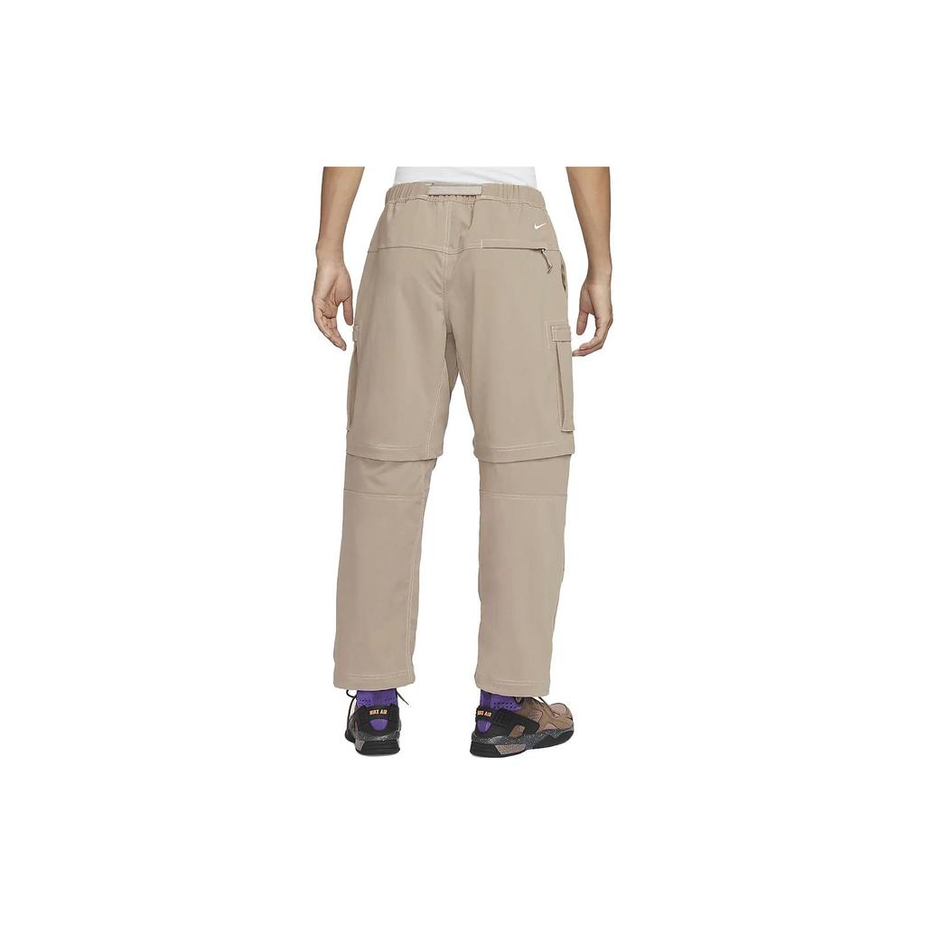 Nike ACG Collection Smith Summit Solid Cargo Pants with Multiple Pockets Men Bottoms Khaki FN0429-247