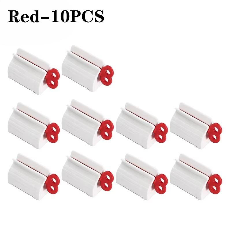 1-50PCS Toothpaste Squeezer with Colorful Nozzle Dishwasher Safe Manual Squeeze Tool for Bathroom Hygiene Toothpaste Roller