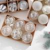 8CM/3.15" Weihnachtskugel-Ornamente Xmas-Kugeln: Lebendige Baumdekorationen! Navidad Weihnachtsdekorationen Ornamente Zuhause