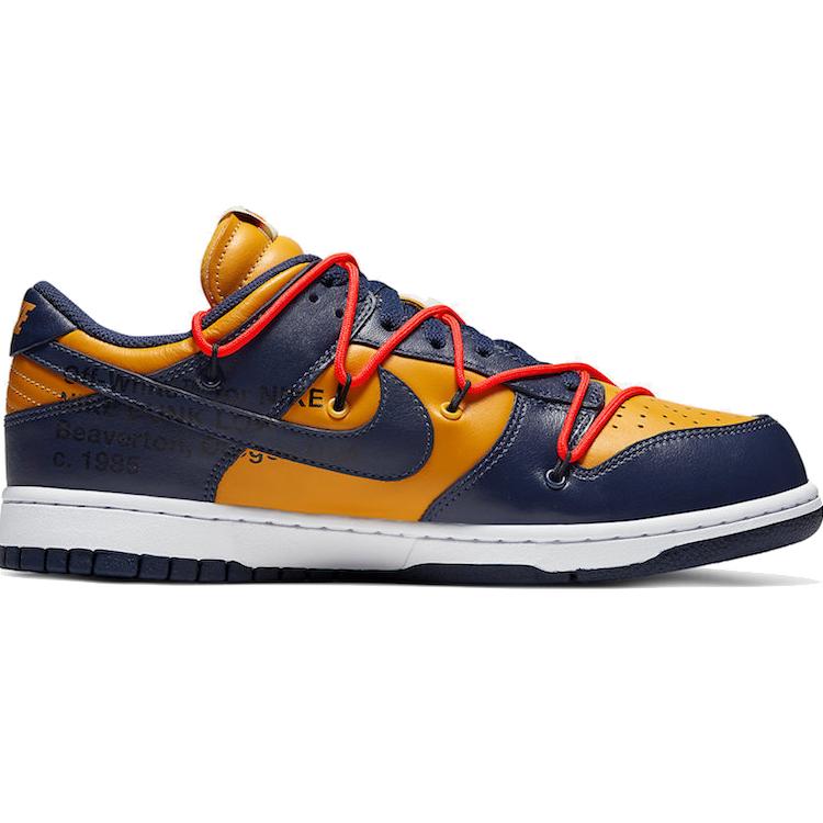 Nike X Off White Dunk Low 'University Gold' CT0856-700