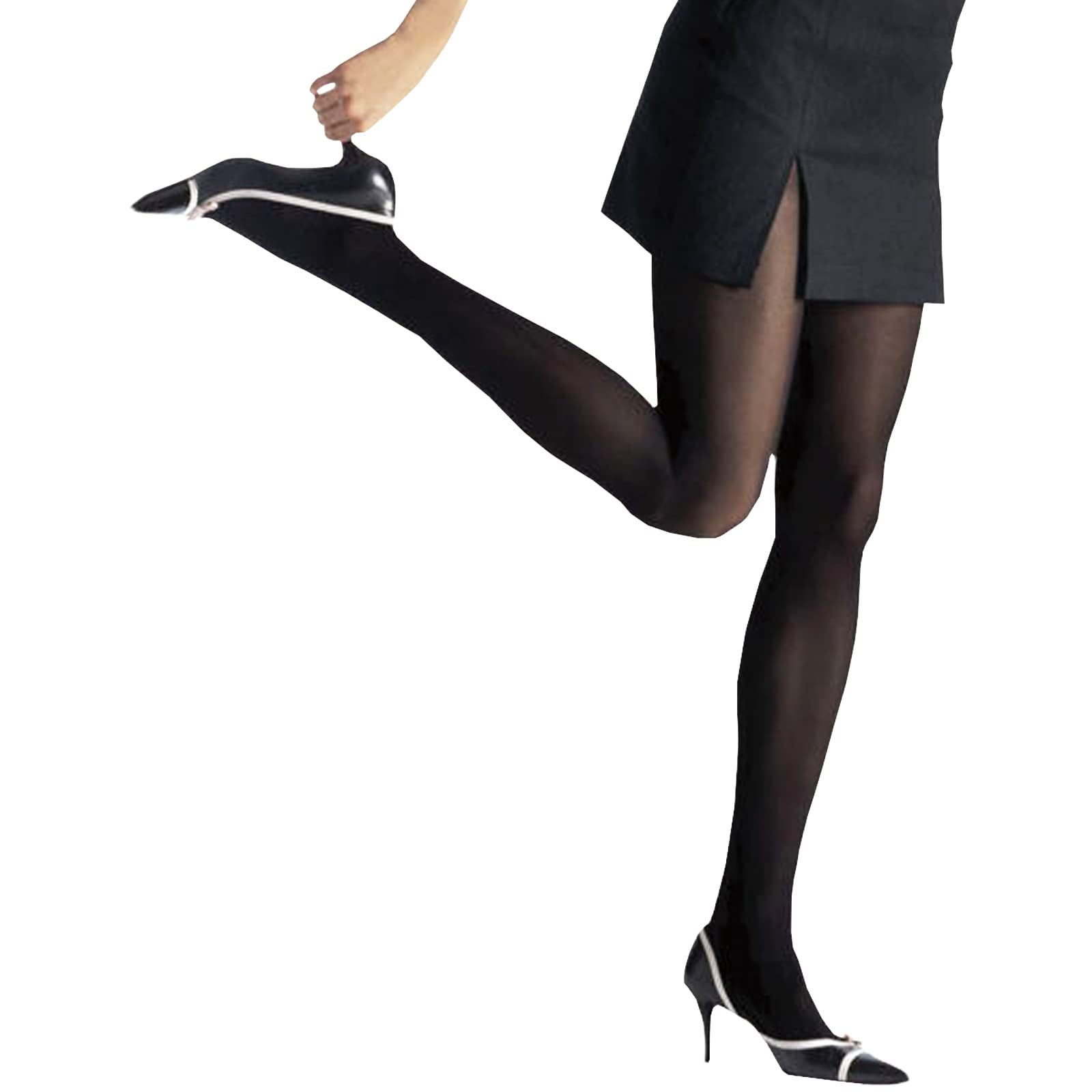 

ENYA-KARIN Колготки 140 ден с градуированной компрессией, Черный, L/LL