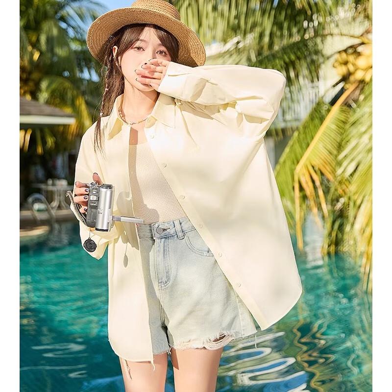 Women s Loose Fit Long Sleeve Shirt S