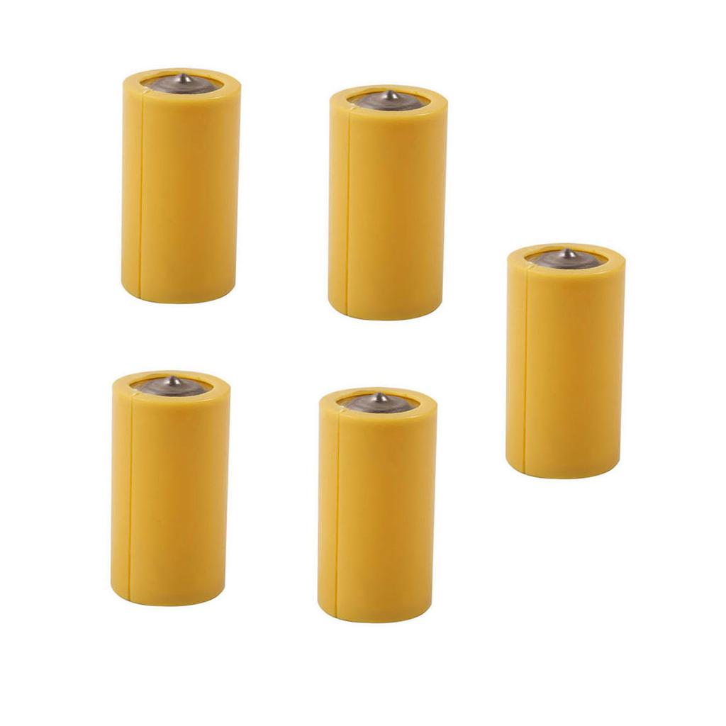 5Pcs LR14 C Fake Battery Placeholder Replacement Dummy Battery Housing Case Skin Conductor Detachable for Power