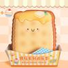 Blocco note in carta con copertina in PU, Tostapane Cartoon Squishy, Mini Diario da Spremere, Cancelleria