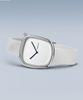 BERING Quartz Watch Pebble White Stainless Steel Mesh Strap Regular Import Product 3 Year Internal Warranty Sapphire Glass Scratch Resistant Break