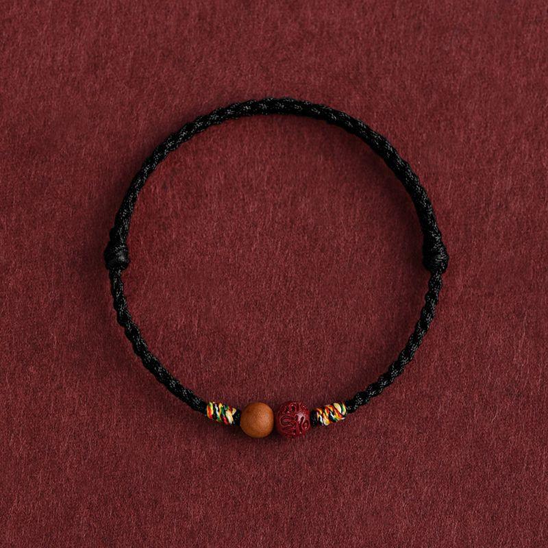 

Гора Путо Дерево Персика Киноварь Красная Веревка Браслет Ножной Браслет Детский Детский Взрослый Шок Летний Простой Тонкий Ремешок для Ношения [Anklet] (men s-black rope)