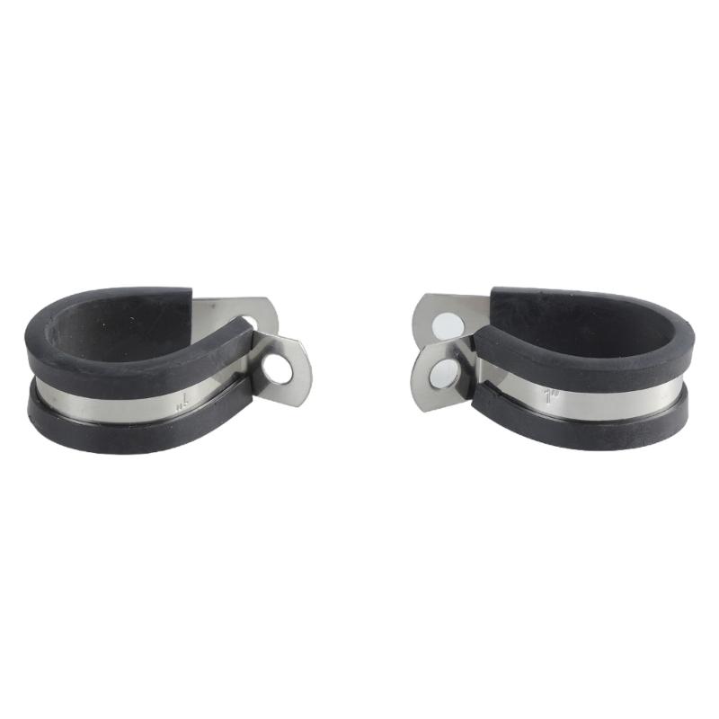 Pack of 176 Cable Clamps Assortment Set Rubber Insulated & Steel Cable Clamps Electrical Wiring Clamp for Automotive Use