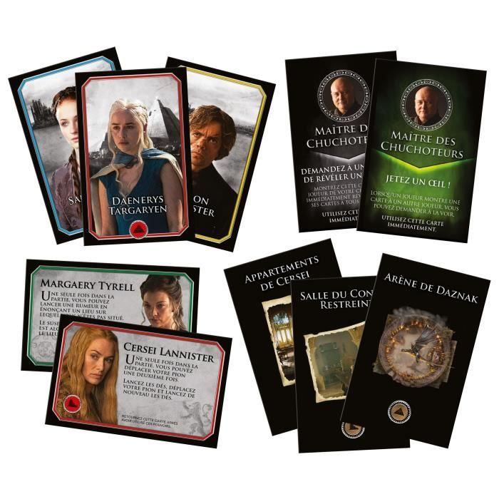 Cluedo game of thrones - version française - jeu de plateau - winning moves - mixte - dès 12 ans