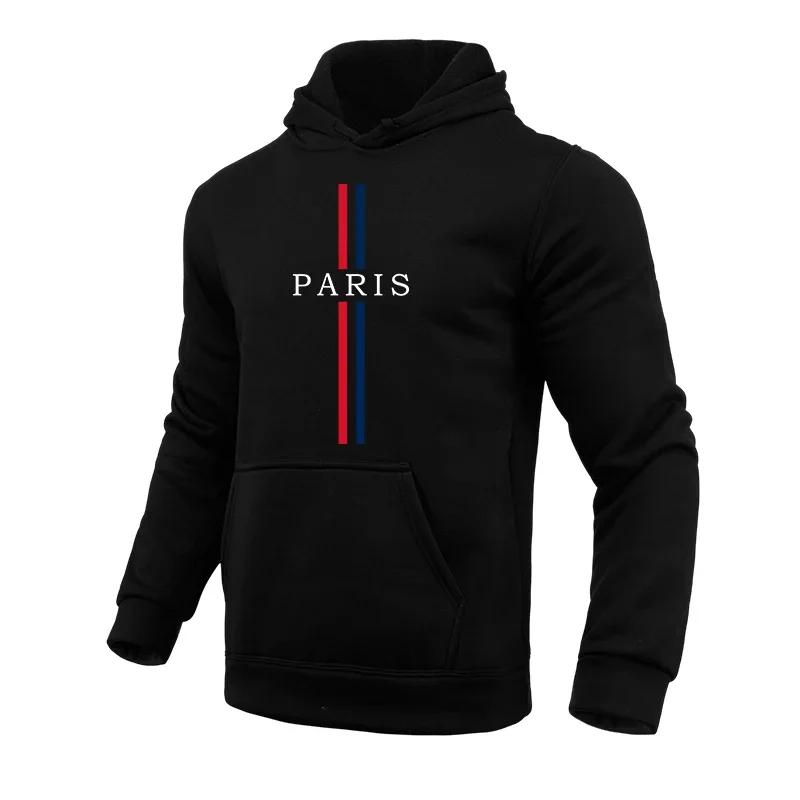 Men's Hooded Sweatshirts Urban Casual Fashion Hoodies High Quality All Season Daily Sports Tops Male Home Outdoor Comfort Coats