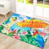 2D Flat-1pc Colorful Doorway Floor Mats , Suitable for entrance, kitchen, living room, rectangular carpet decoration.