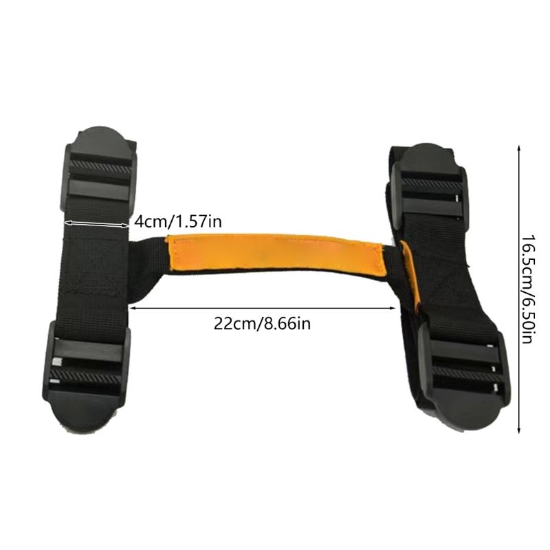 Uchwyt na linkę do sakwy bocznej tylnej motocykla Pasek poliestrowy