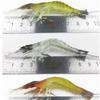 Randomly Select One Luminous Soft Lures Artificial Shrimp Hooks Baits Sinking Tackle 9cm 6g Fishing Lure Accessories