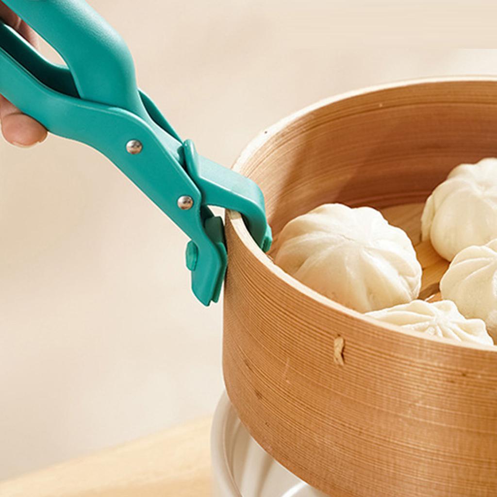 Anti Scald Bowl Holder Clip Multi Purpose Silicone Hot Bowl Dish Plate Clip for Kitchen