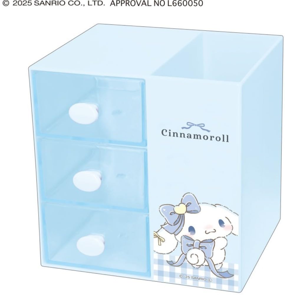 Crux Sanrio Chest with Pen Cinnamoroll 135411 3-Tier Stand,