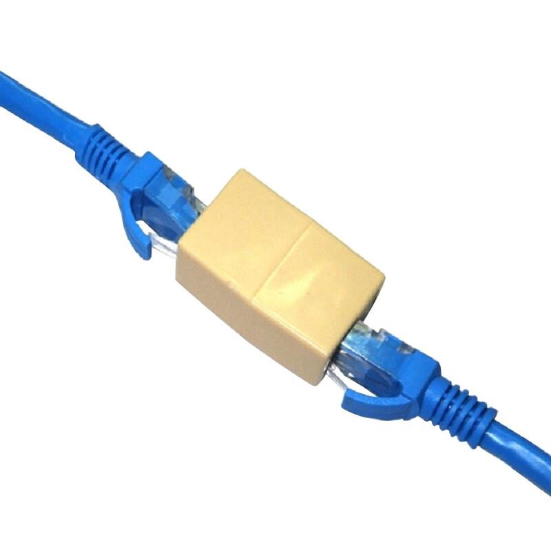 JUNYING 8P8C PVC Network Coupler (10-Pack)